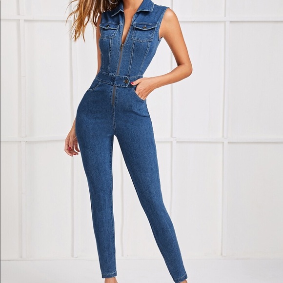 no sleeve jumpsuit